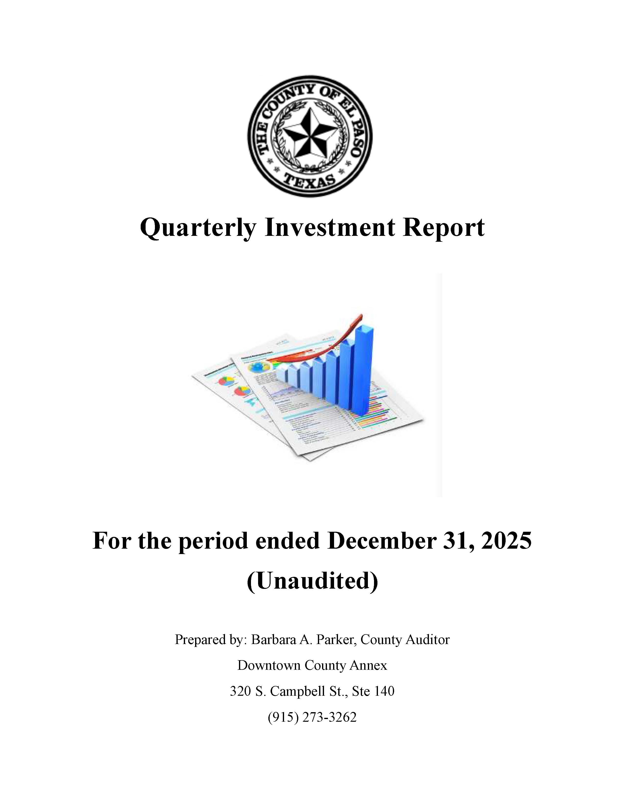 Cover Investment Quarterly Report 01-2026